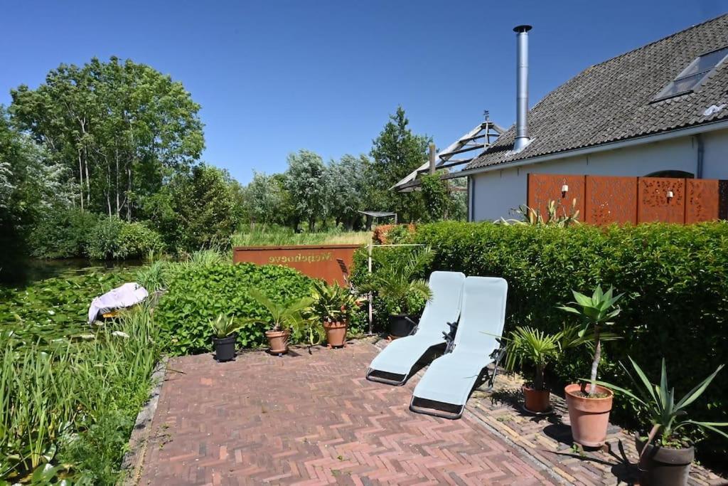 Luxe Woonboerderij In De Natuur. Nieuwkoop エクステリア 写真
